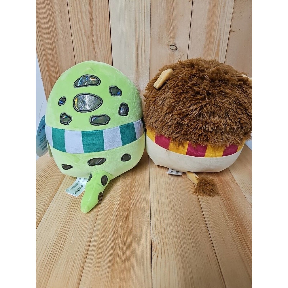 Squishmallows 8" Gryffindor Ravenclaw Hufflepuff Slytherin Harry Potter Set Of 4 - Picture 6 of 7